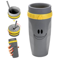 Coverless Twist Cup, Twistable Coffee Cup, Keep your Drink Hot and Cold with No Leakage